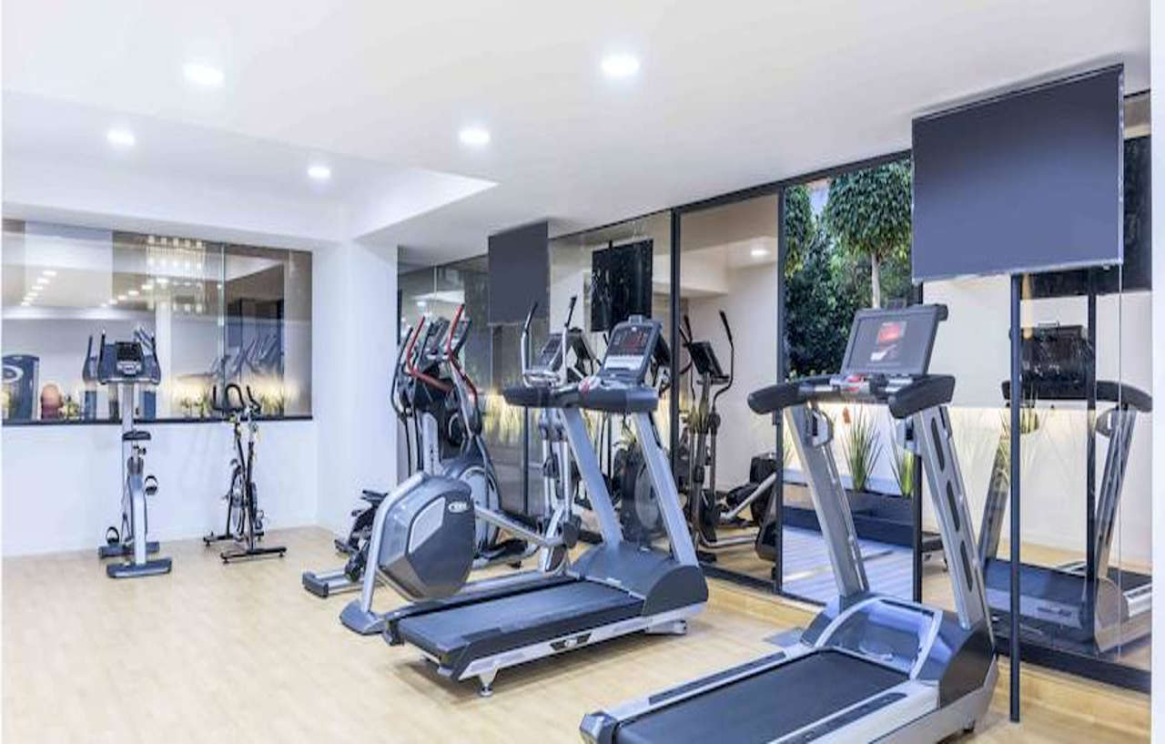 Nh Collection Mexico City Reforma Zewnętrze zdjęcie The gym at the hotel